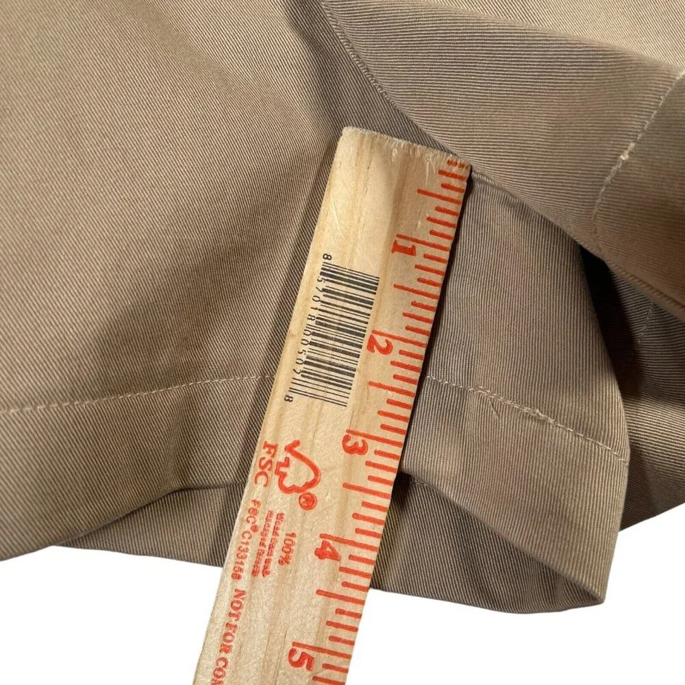 Polo Ralph Lauren Shorts Mens 50B Big‎ Khaki Tyler Chino Classic Pleated 3